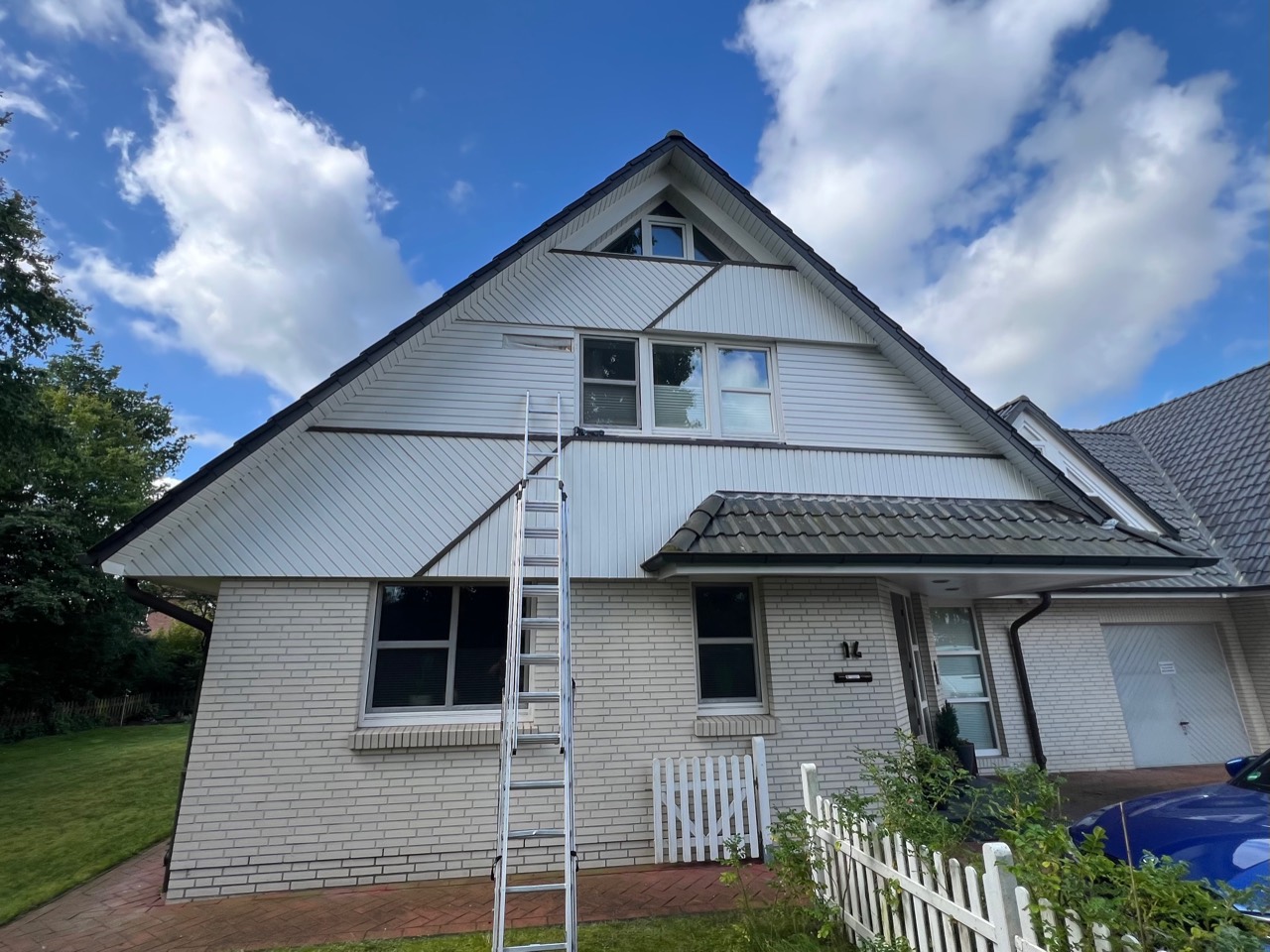 Fassade vor der Sanierung